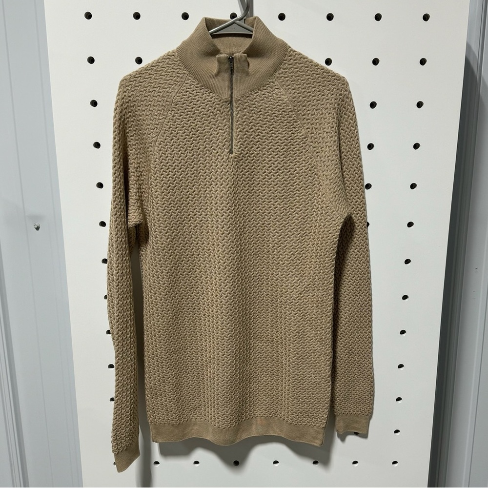 ASOS design quarter zip men’s sweater size xl